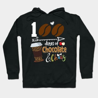 100 days of chocolate chaos 2024 Hoodie